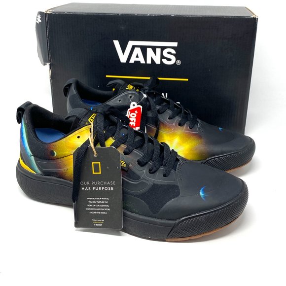 VANS UltraRange Exo National Geographic Collab Nova Spark Black Women's 8.5 - Picture 6 of 10